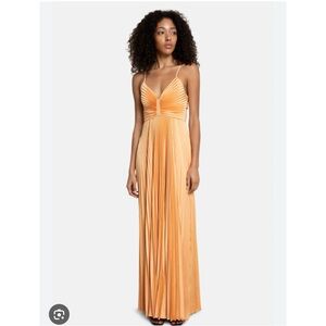 NWT A.L.C. Aries Maxi Dress in Mandarin Orange